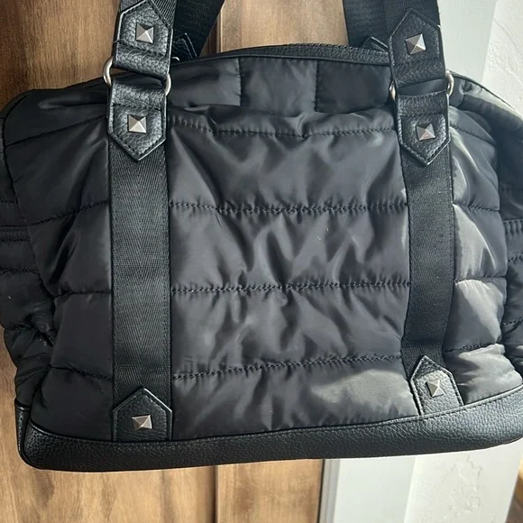 CYNTHIA ROWLEY Nylon Medium Channel Weekender